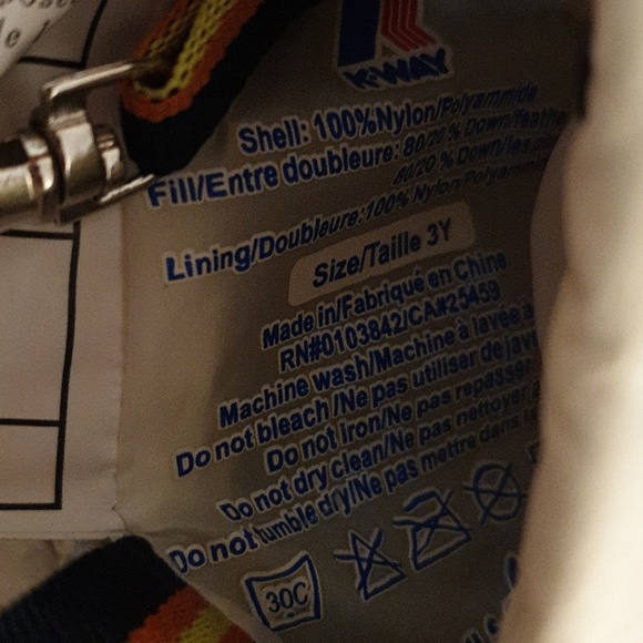 K-way waterproof reversible down puffer vest - Picture 7 of 8